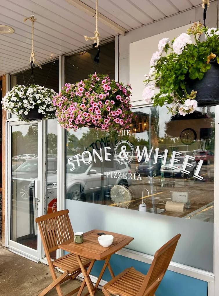 Stone and Wheel Edmonton pizzeria